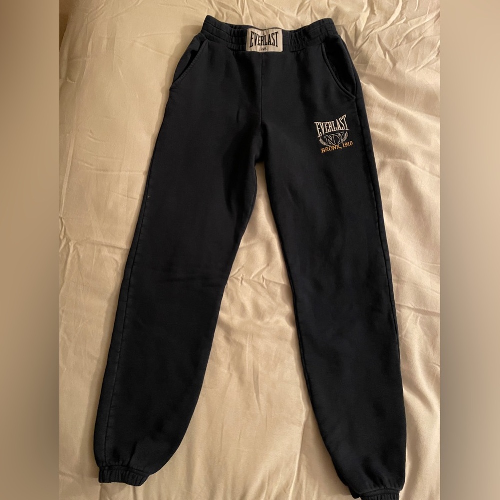 Zara Everlast Joggers. Womens . Navy Blue. Size S.